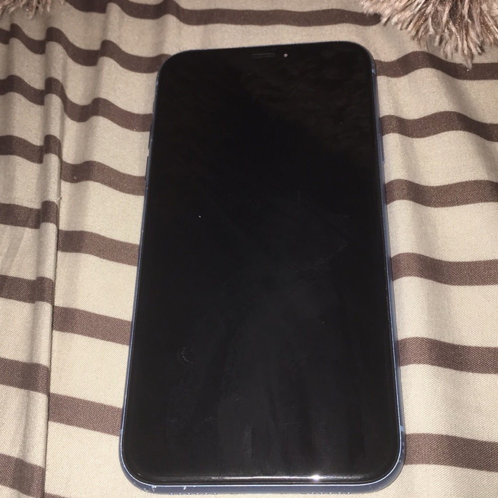 Blue iPhone XR (sprint)